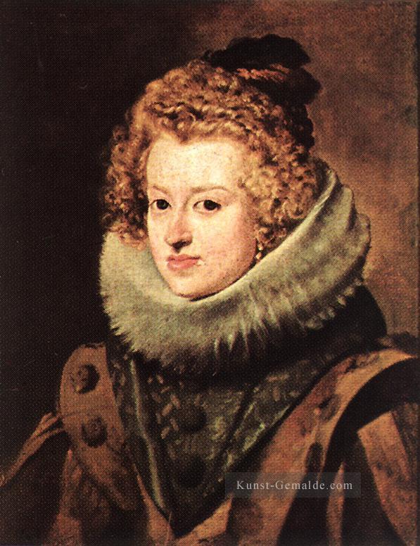 Dona Maria de Österreich Porträt Diego Velázquez Ölgemälde